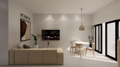 Gallery image of Casa Marzy Canggu 2BR Villa with Rooftop, Free Floating Breakfast & Pool in Canggu
