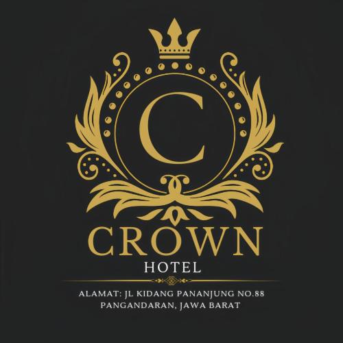 Un certificado, premio, letrero u otro documento en Crown Hotel Pangandaran Syariah
