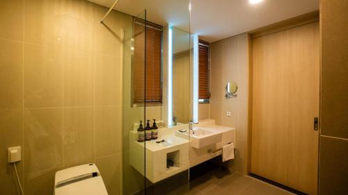 Koupelna v ubytování Incheon Airport Global Hotel & Suites