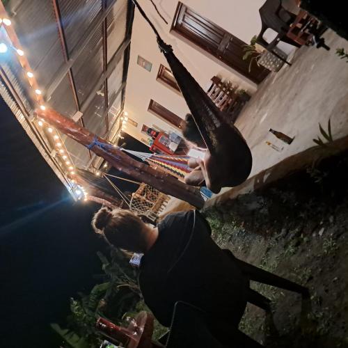 Επισκέπτες που μένουν στο Hostal y Mirador La Chaguita