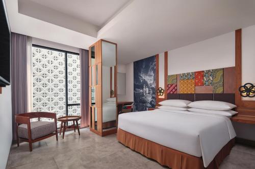 Postel nebo postele na pokoji v ubytování Fairfield by Marriott Bali South Kuta