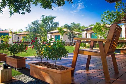 Κήπος έξω από το Mela Garden Retreat Cottage