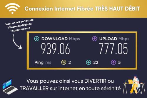une capture d'écran d'un site web à publicité pour publicité dans l'établissement FREE Parking - Self Checkin - WIFI - Balcony - LE CHEVERUS - SUPERBORDEAUX, à Bordeaux