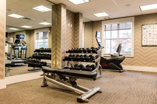 Pusat kecergasan dan/atau kemudahan kecergasan di Residence Inn by Marriott Amelia Island