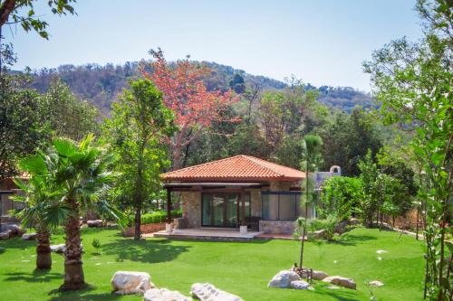 Κήπος έξω από το Mela Garden Retreat Cottage