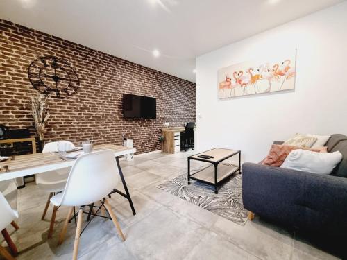 Saun arene grand T2 proche gare avec sauna