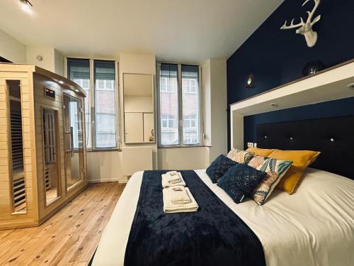 Saun arene grand T2 proche gare avec sauna