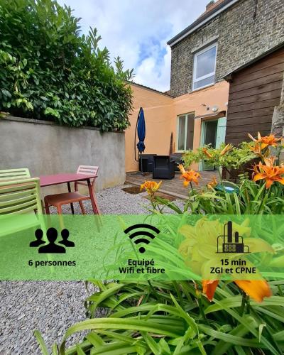 Maison de campagne 6 personnes Aux volets verts