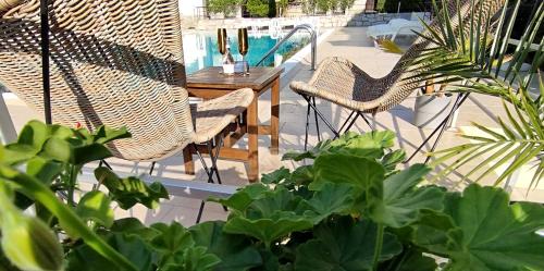 Μπαλκόνι ή βεράντα στο New Line Village Apartments