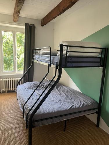 Postel nebo postele na pokoji v ubytování Gites du Charme