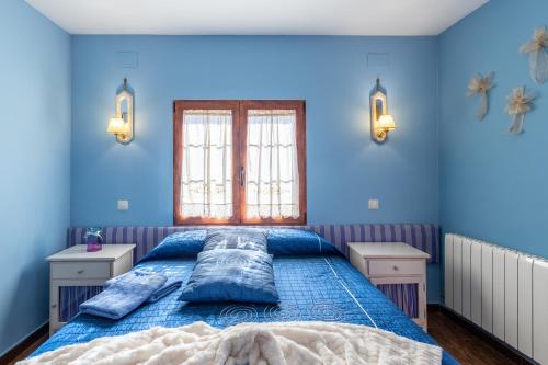 Postel nebo postele na pokoji v ubytování Casa Siesta y Brisca