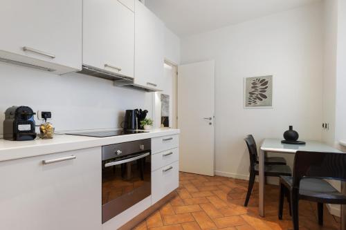 Kuchyň nebo kuchyňský kout v ubytování Queen 32