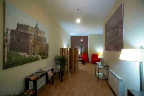 Posezení v ubytování Castillo Fortaleza de Ateca
