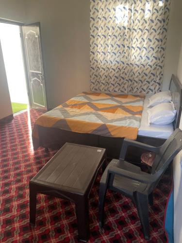Ένα ή περισσότερα κρεβάτια σε δωμάτιο στο Kablash guest house