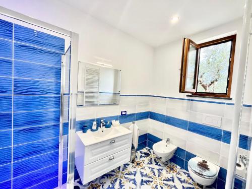 Koupelna v ubytování The wind rose