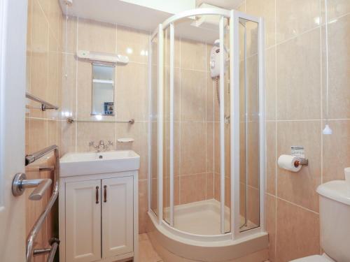 Koupelna v ubytování 31C South Snowdon Wharf