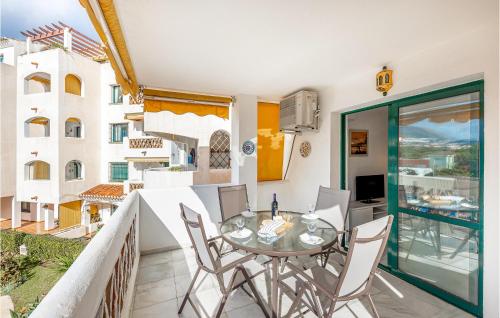 Balkón nebo terasa v ubytování 1 Bedroom Nice Apartment In Benalmádena