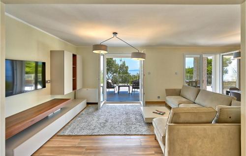 Χώρος καθιστικού στο Villa Carmen Opatija