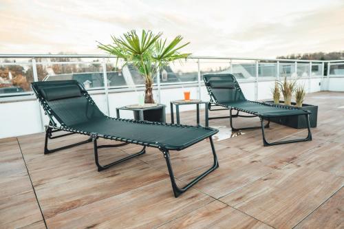 Balkoni atau teres di ProZone Gaming Apartment