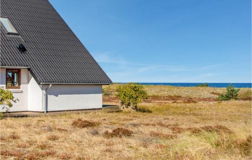 a house in the middle of a field at Awesome Home In Læsø With Kitchen in Læsø