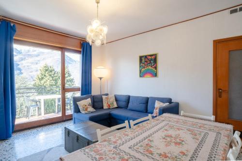 Posezení v ubytování Bellavista - Residence in Barzio center near free ski shuttle