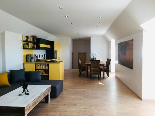 Dapur atau dapur kecil di Landhaus Brigitte