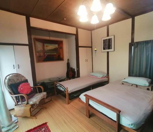 Cama o camas de una habitación en 憩の家丸々貸し