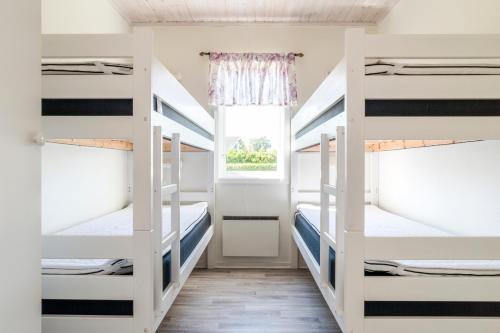 Postel nebo postele na pokoji v ubytování First Camp Björkäng-Varberg