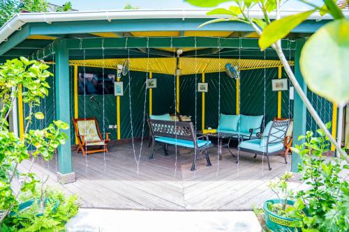 Pension Michelにあるパティオまたは屋外エリア