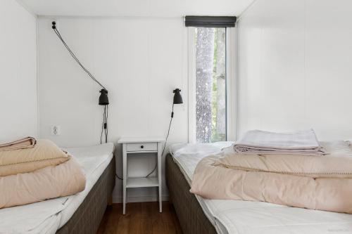 Postel nebo postele na pokoji v ubytování First Camp City-Stockholm