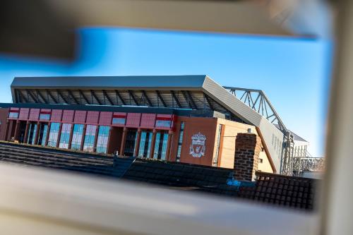 a model of a football stadium at Burnand House - Air Host & Stay - Sleeps 9 in Liverpool