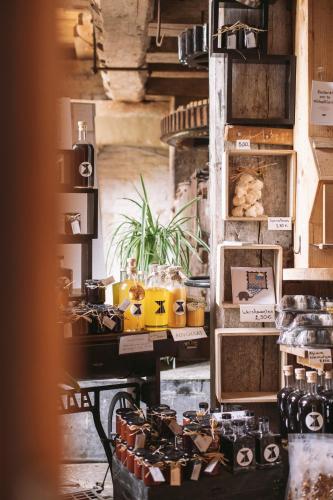 Una cocina o cocineta en De Ruttermolen