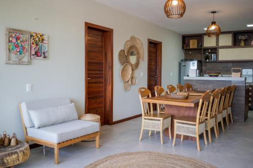 Η κουζίνα ή μικρή κουζίνα στο Vila Monã Jericoacoara