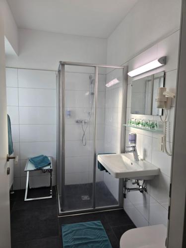 Koupelna v ubytování Hotel Hafnerwirt