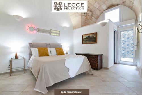 Postel nebo postele na pokoji v ubytování Tancredi Suites - Lecce Selection
