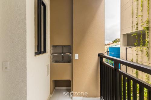 Balkoni atau teres di MCB - Apartamentos com piscina prox. da Praia