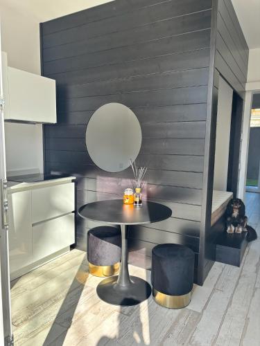 Кухня или мини-кухня в VILLA MONTI SUITES&APARTS
