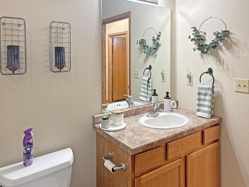 Koupelna v ubytování Vibrant 3BR in Heart of Downtown La Crosse