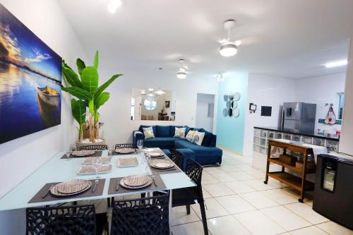 Køkken eller tekøkken på Casa Sossego