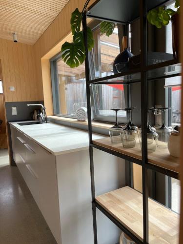 Dapur atau dapur kecil di Architect designed micro house