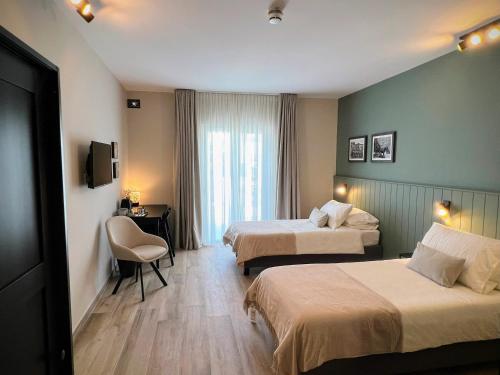 Ένα ή περισσότερα κρεβάτια σε δωμάτιο στο Number 33 - Bed & Breakfast
