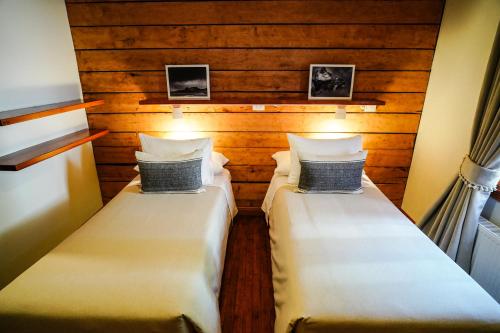 Hotel Río Rubensにあるベッド