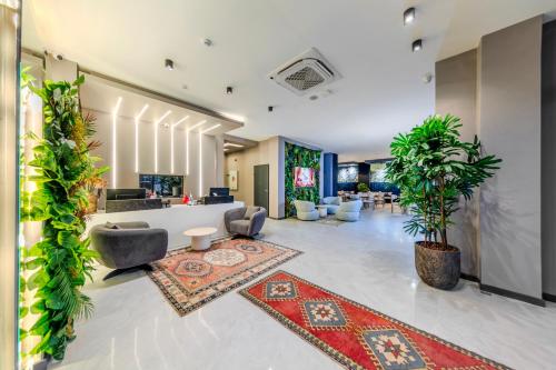 Posezení v ubytování Dedem Hotel Premium - Çorlu