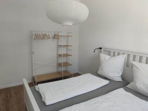 Ένα ή περισσότερα κρεβάτια σε δωμάτιο στο Jesses Harzsuite