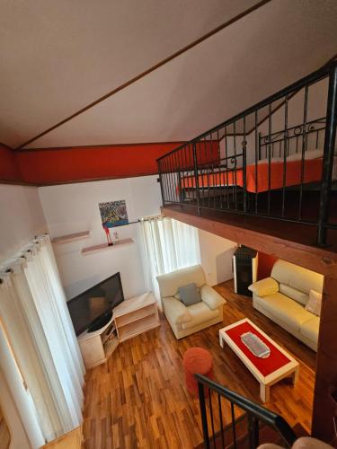 Χώρος καθιστικού στο Apartment Mamma Mia
