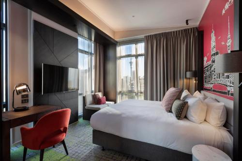 TV o dispositivi per l'intrattenimento presso Mercure Auckland Queen Street