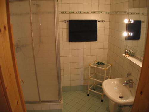 Ванная комната в Appartments Hilton