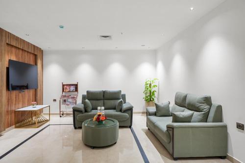 Hotel Grand Kasturiにあるシーティングエリア