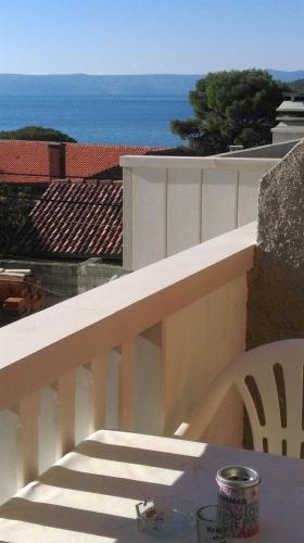 Balkoni atau teres di Apartments and Room Rest