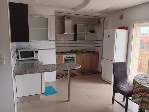 Una cocina o cocineta en Beach Property